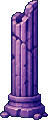 Broken column